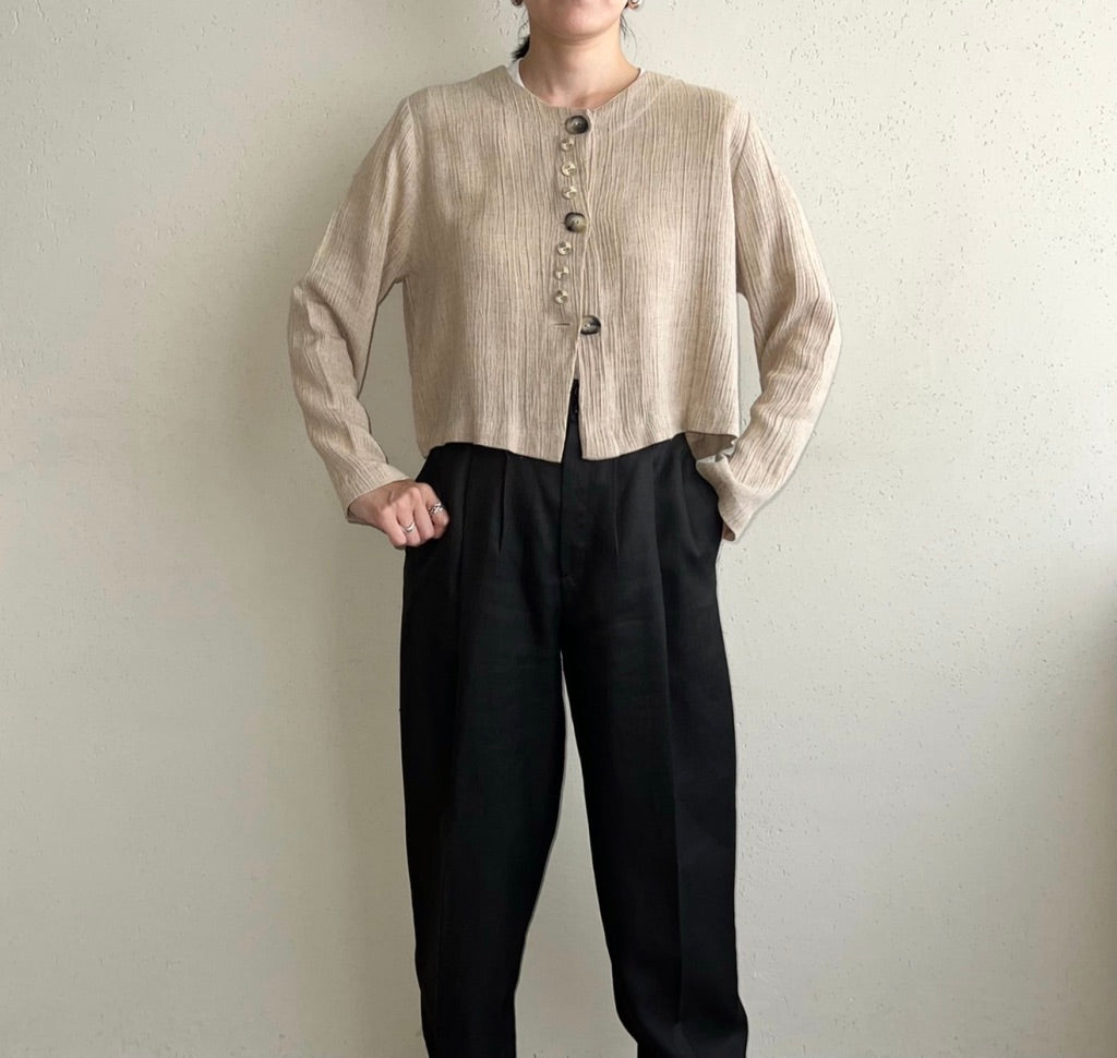 90s Design Blouse Made in USA