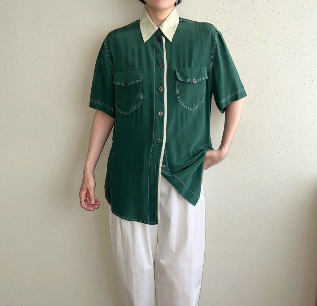 90s EURO Silk Shirt