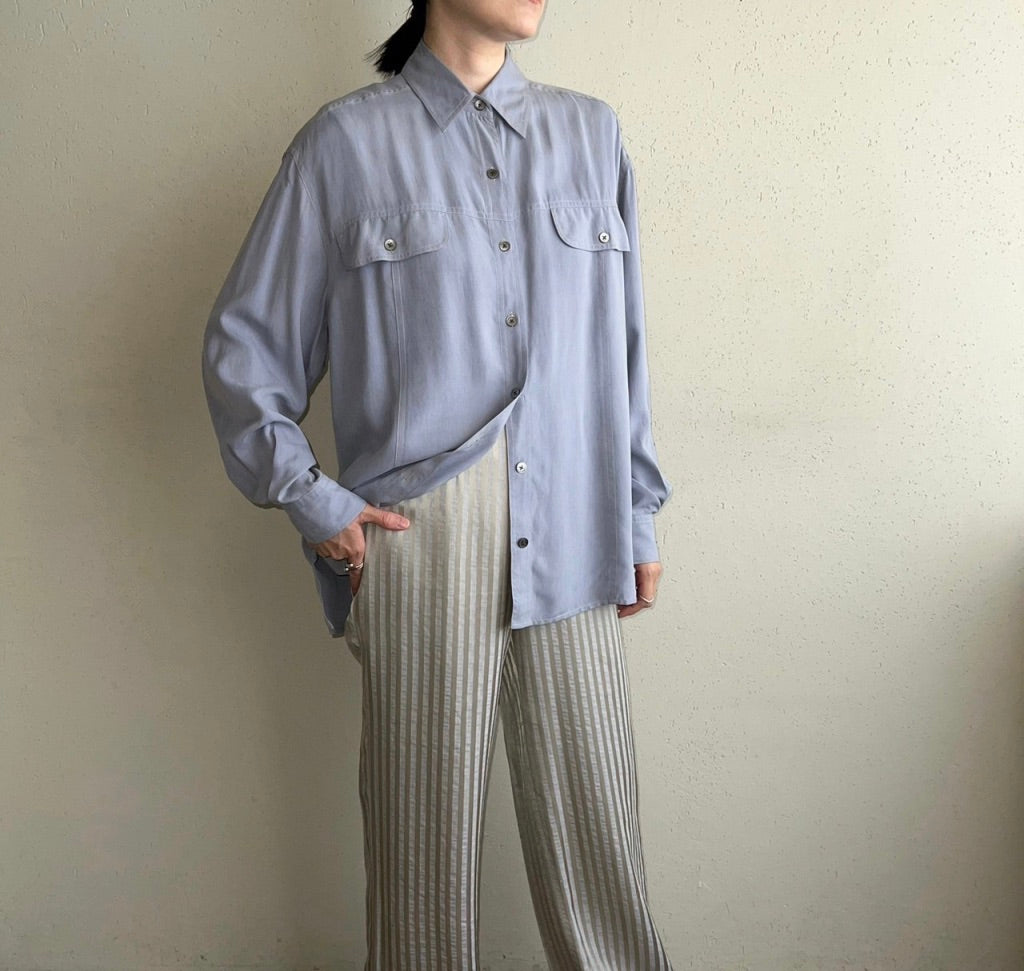 90s Silk Shirt