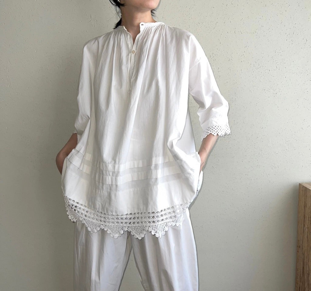 30,40s Smock Blouse