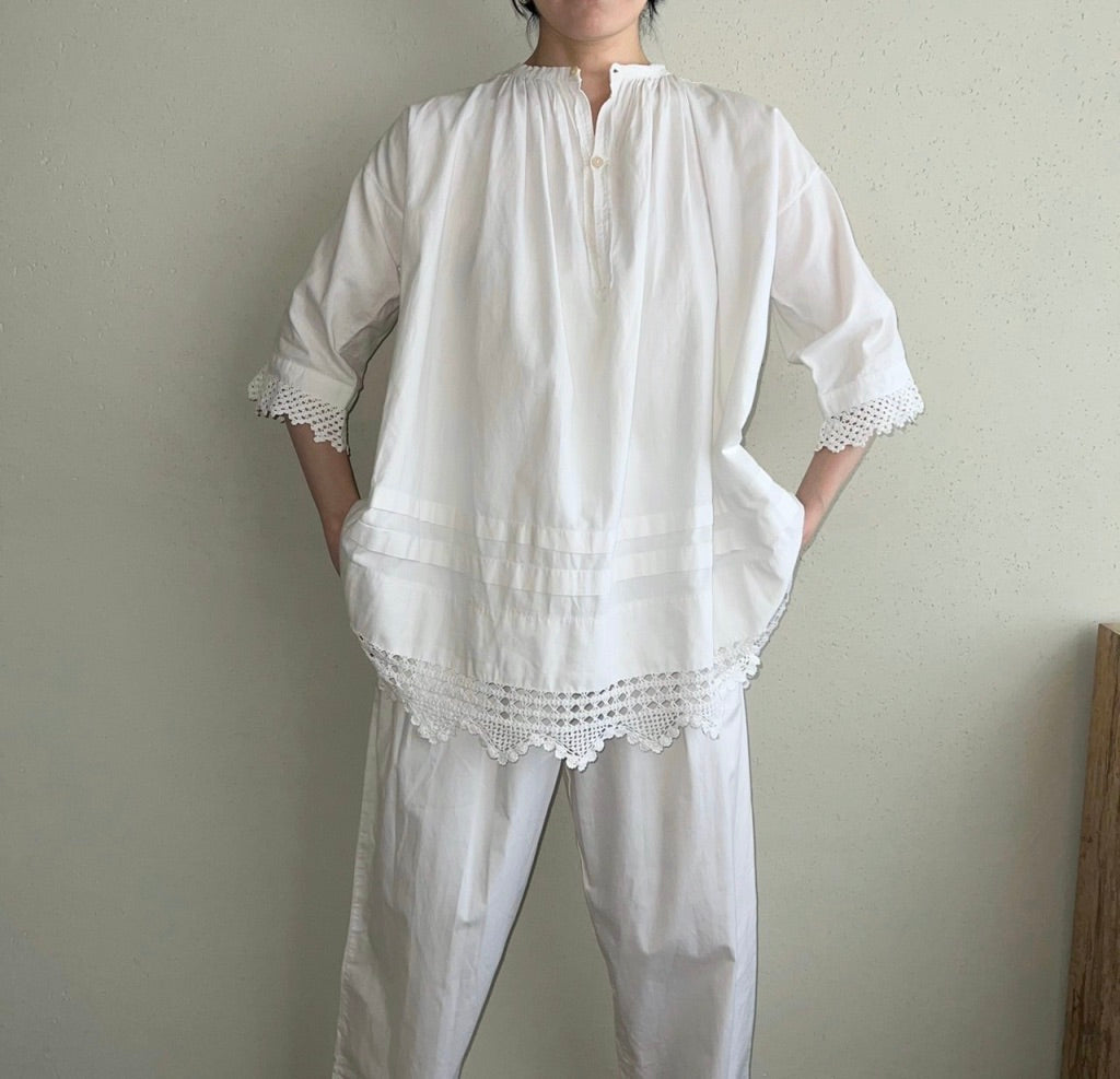 30,40s Smock Blouse