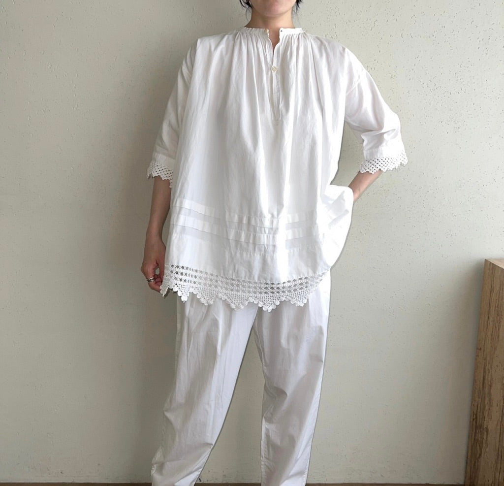 30,40s Smock Blouse