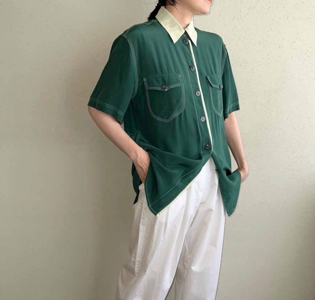 90s EURO Silk Shirt