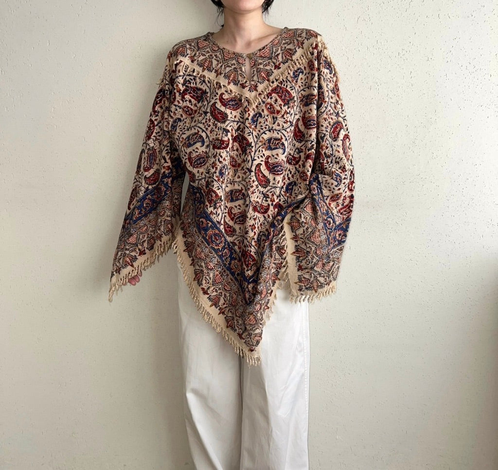 70s Hand Woven Tunic