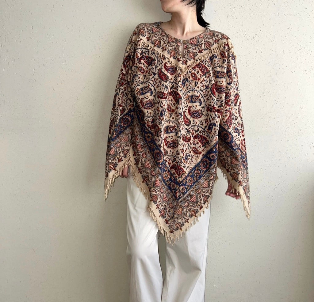 70s Hand Woven Tunic