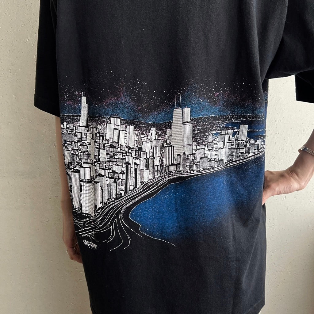 90s Printed T-shirt Made in USA