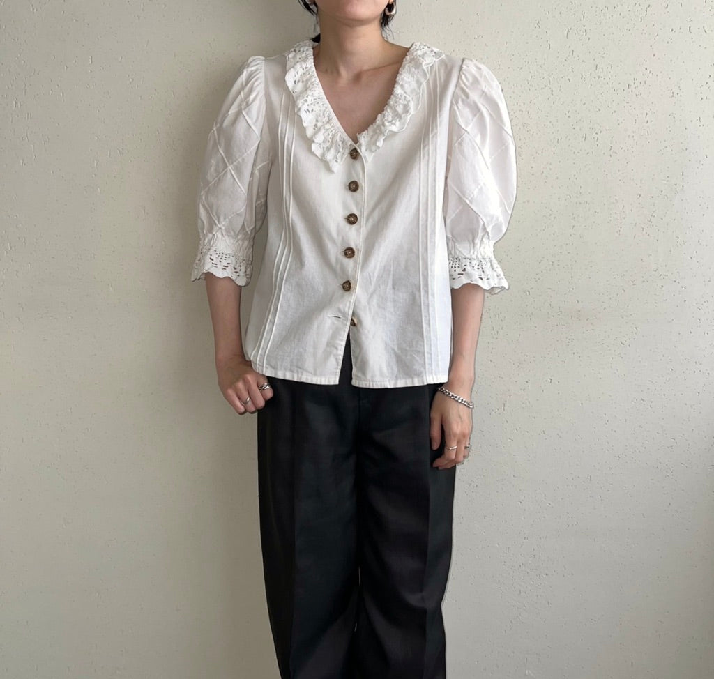 90s EURO Cotton Blouse
