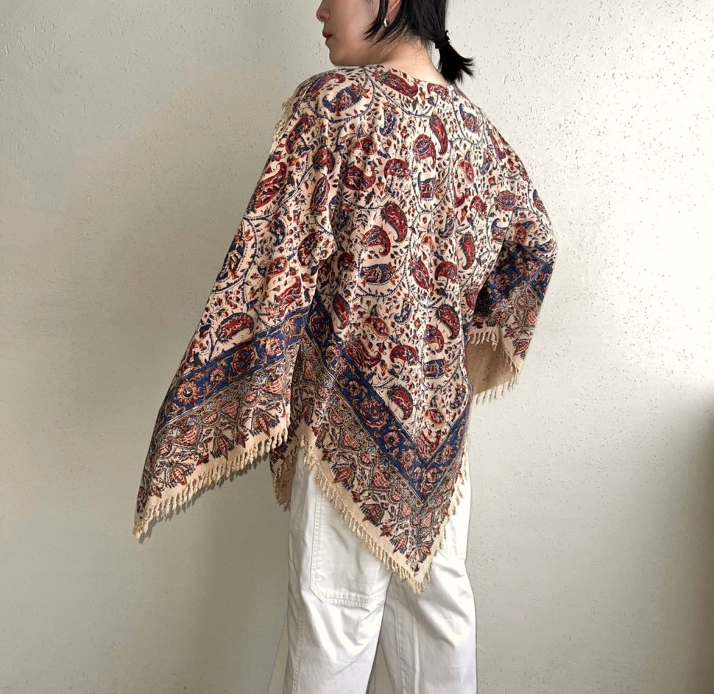 70s Hand Woven Tunic