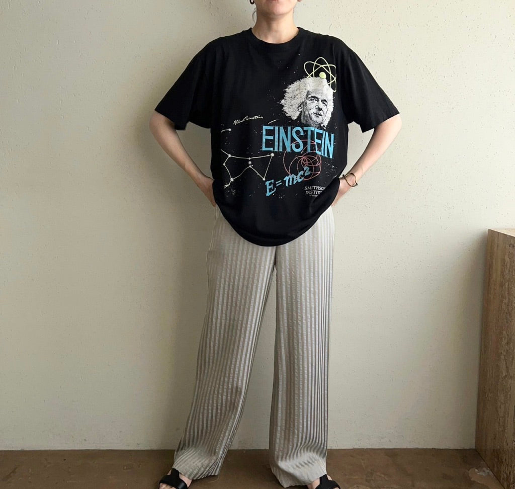 80s "EINSTEIN" Printed T-shirt