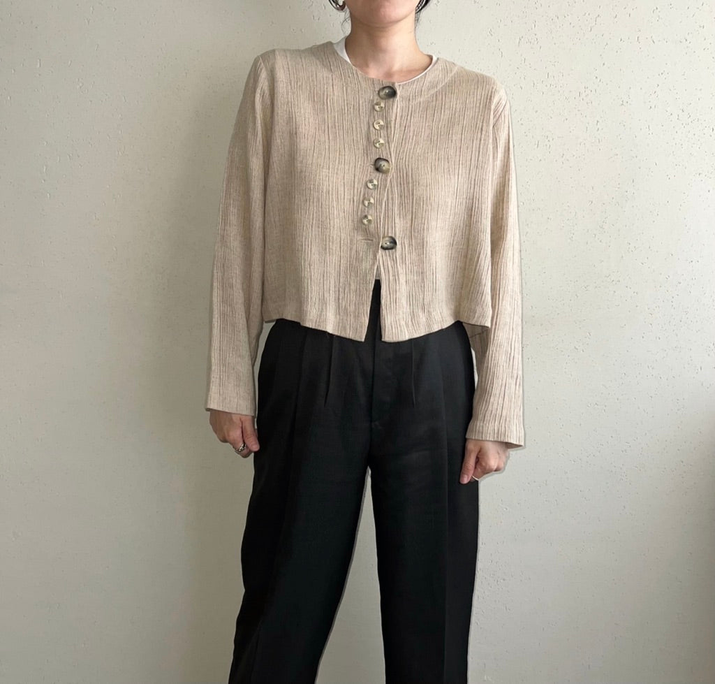 90s Design Blouse Made in USA