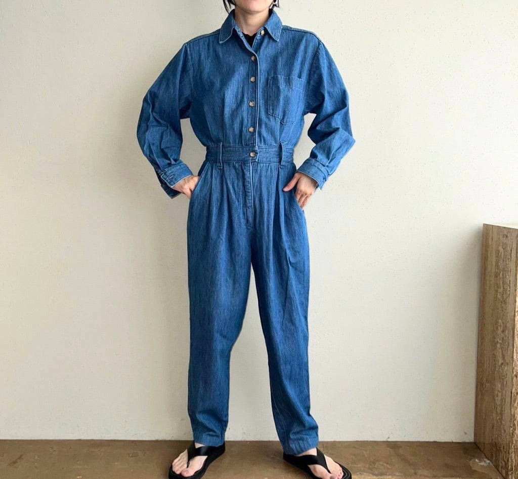 90s Denim Jumpsuit