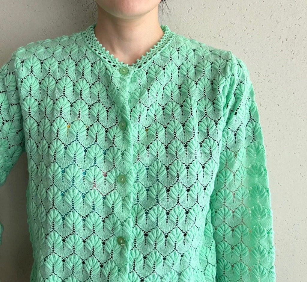 70s Knit Cardigan