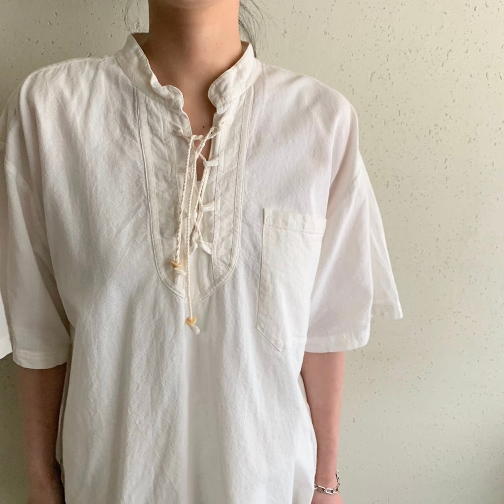 90s Lace Up Top
