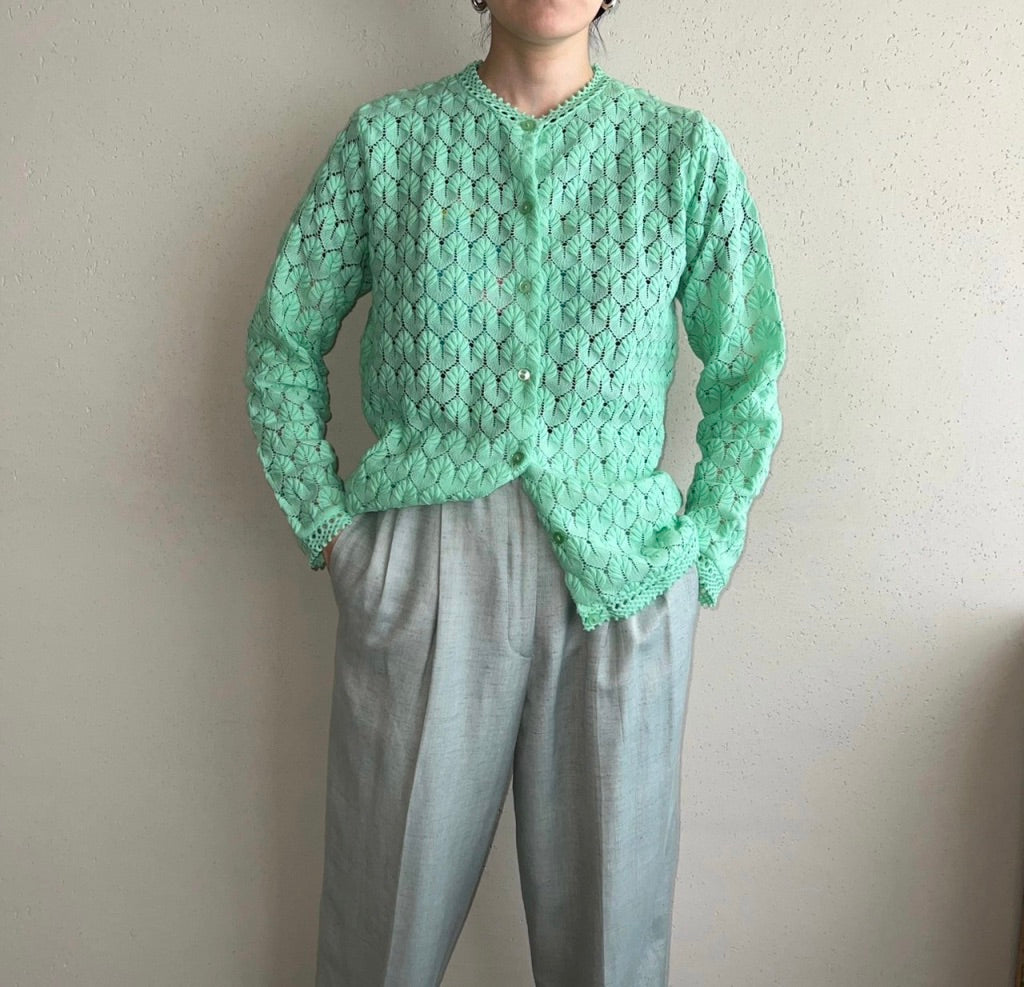 70s Knit Cardigan