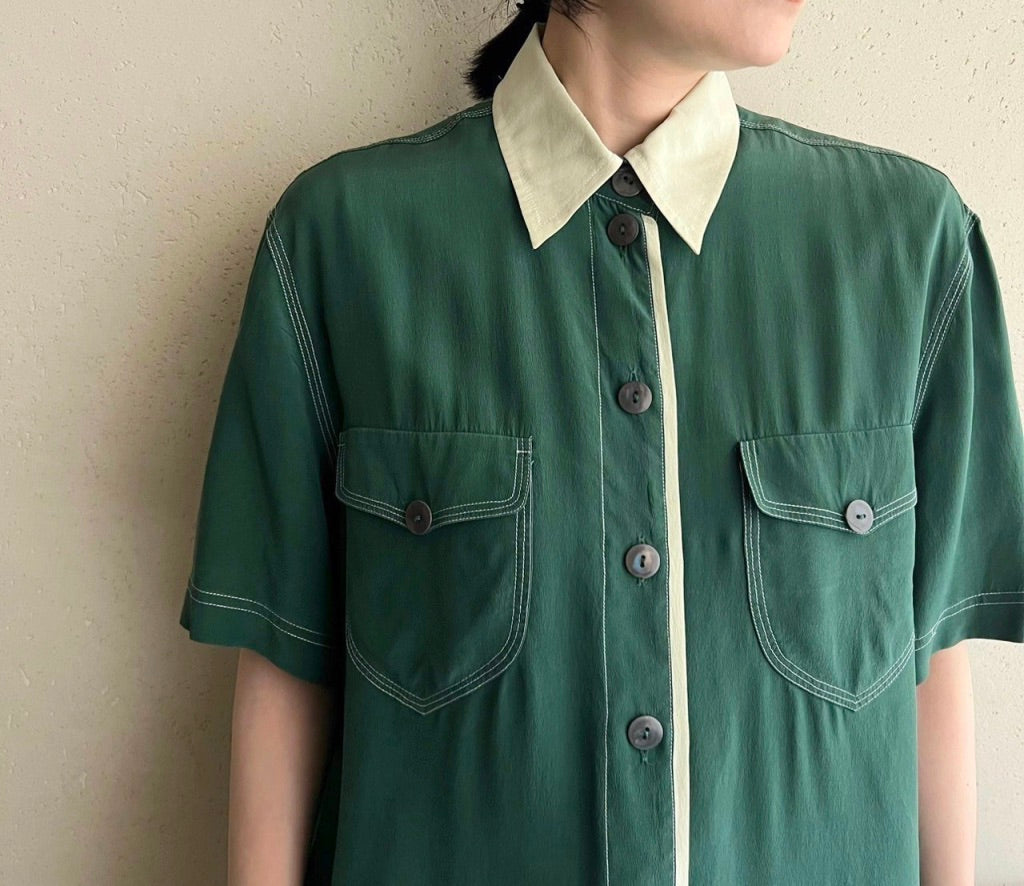 90s EURO Silk Shirt