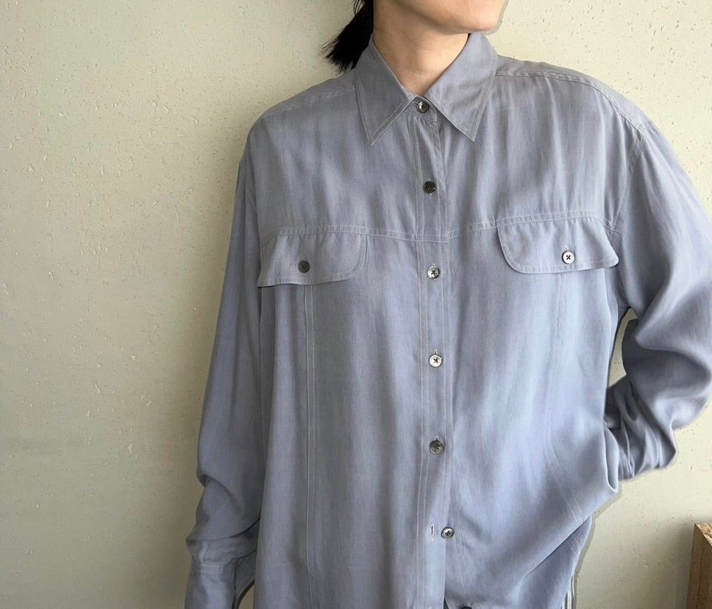 90s Silk Shirt