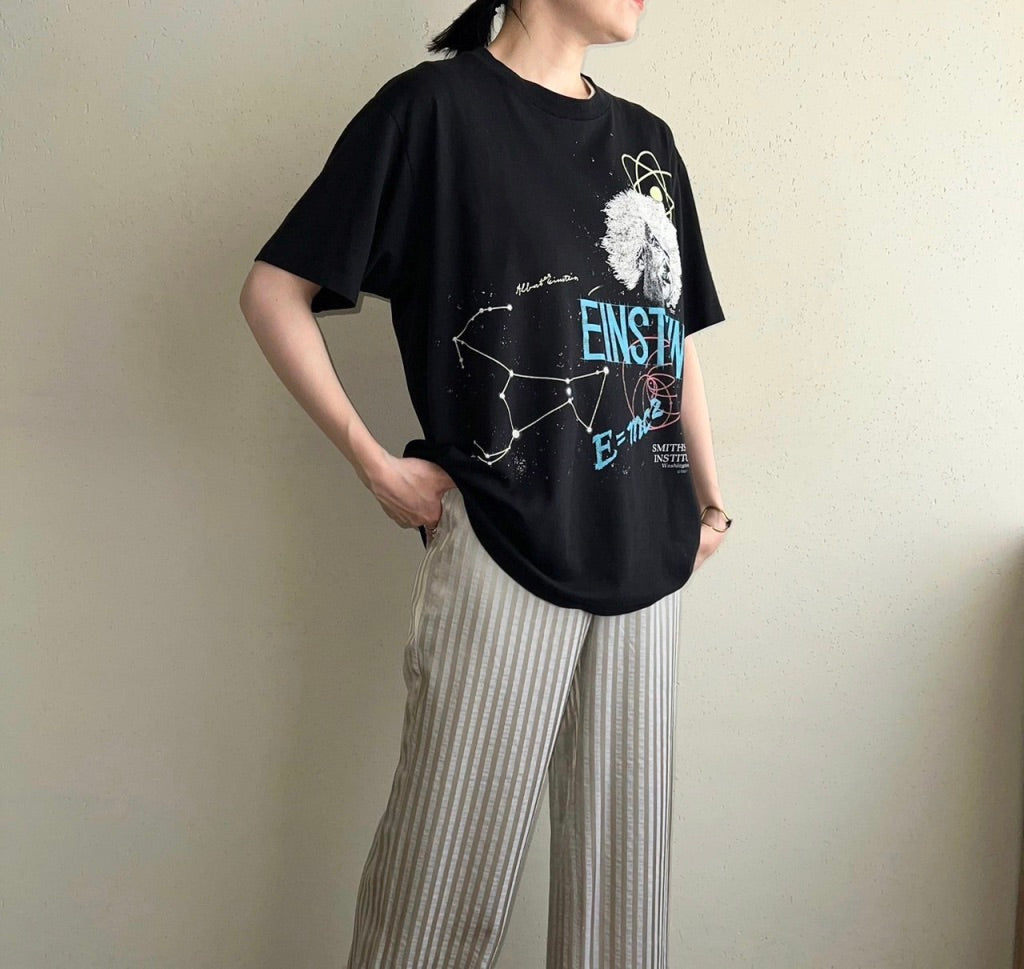 80s "EINSTEIN" Printed T-shirt