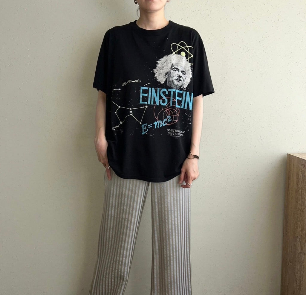 80s "EINSTEIN" Printed T-shirt