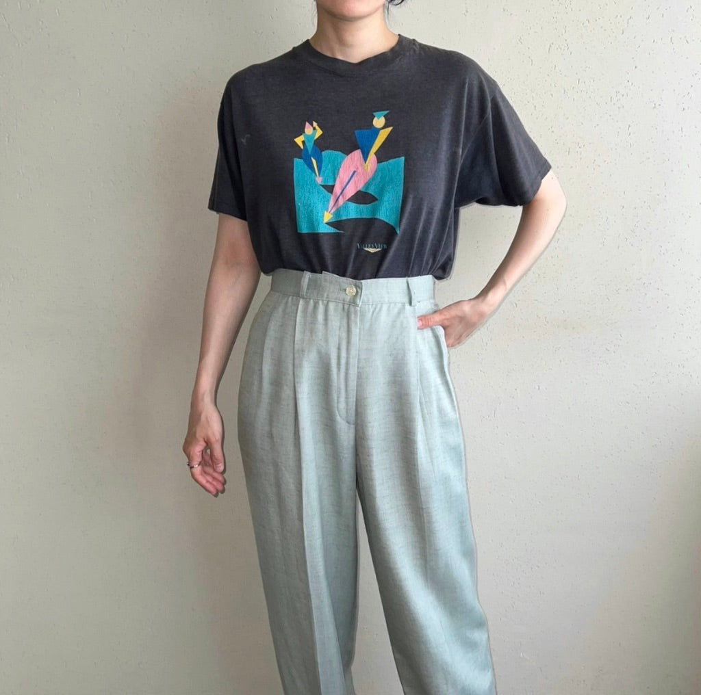 80s Printed T-shirt Made in USA