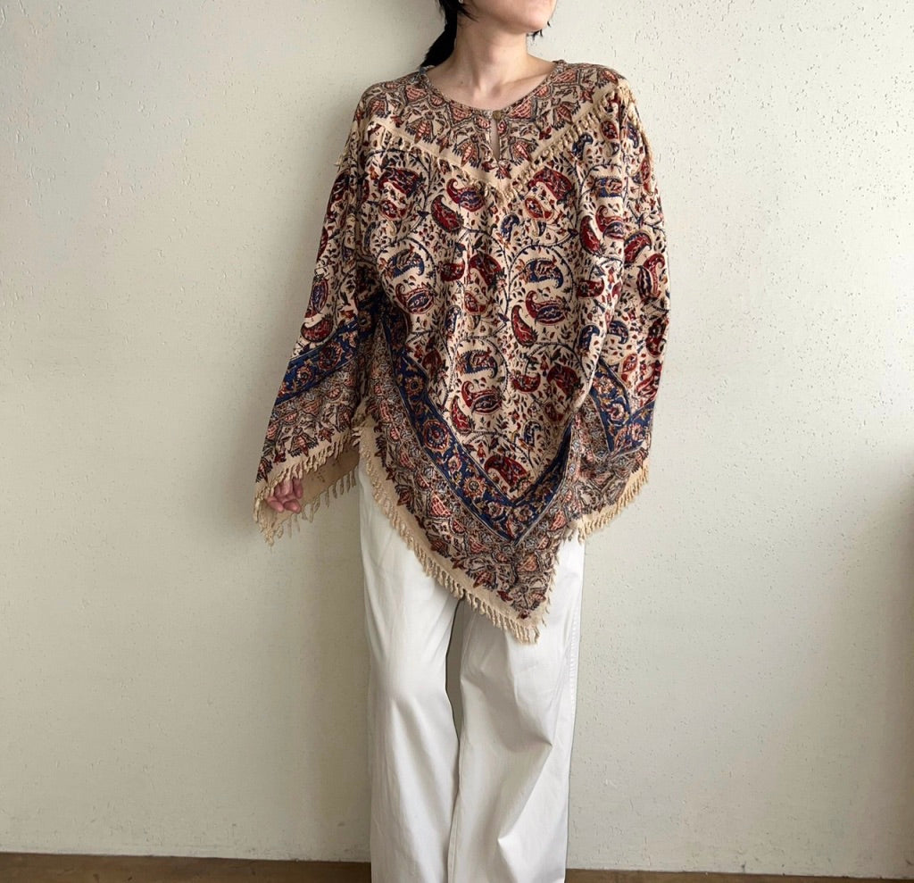 70s Hand Woven Tunic
