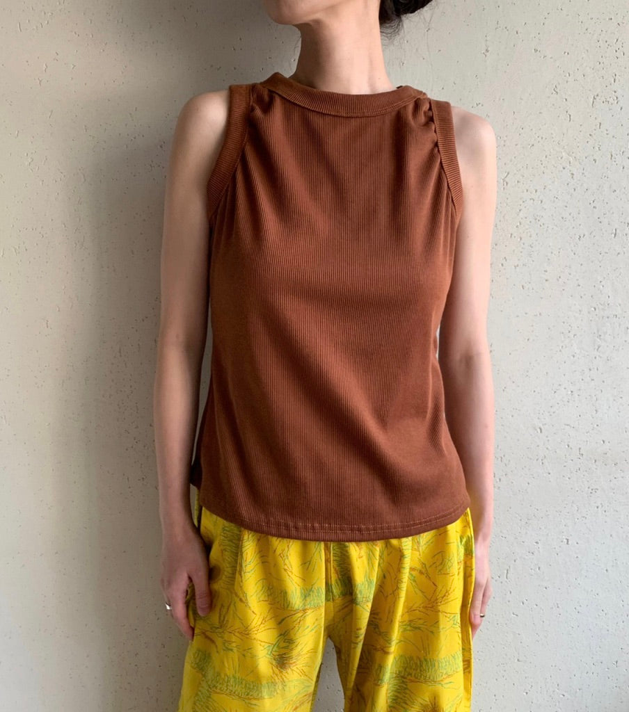 90s Sleeveless Ribbed Top
