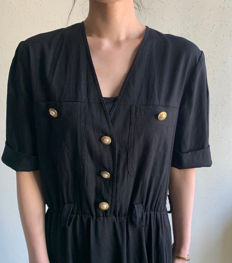 90s Black Dress