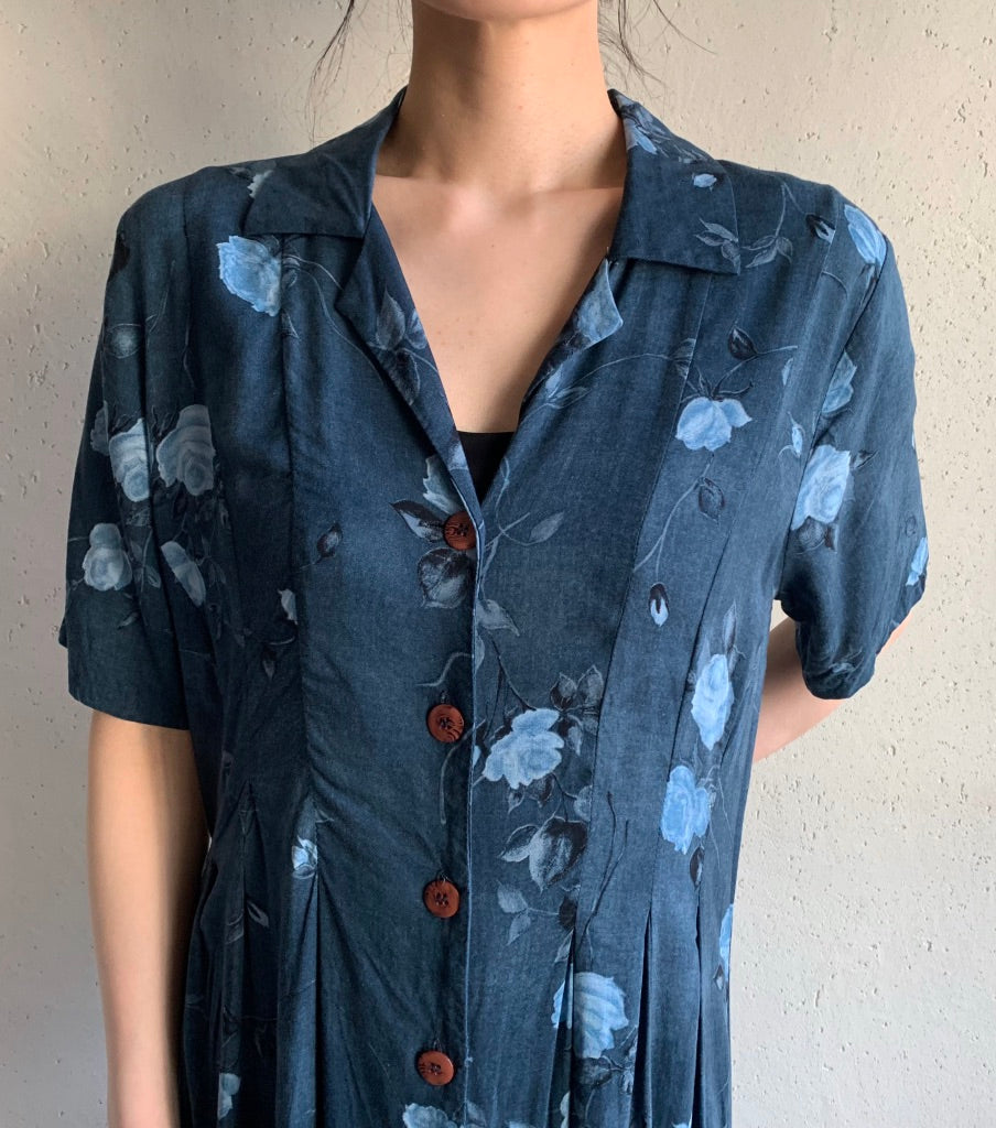 90s Print Dress