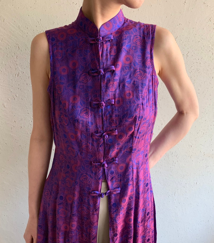 80s Asian Design Dress