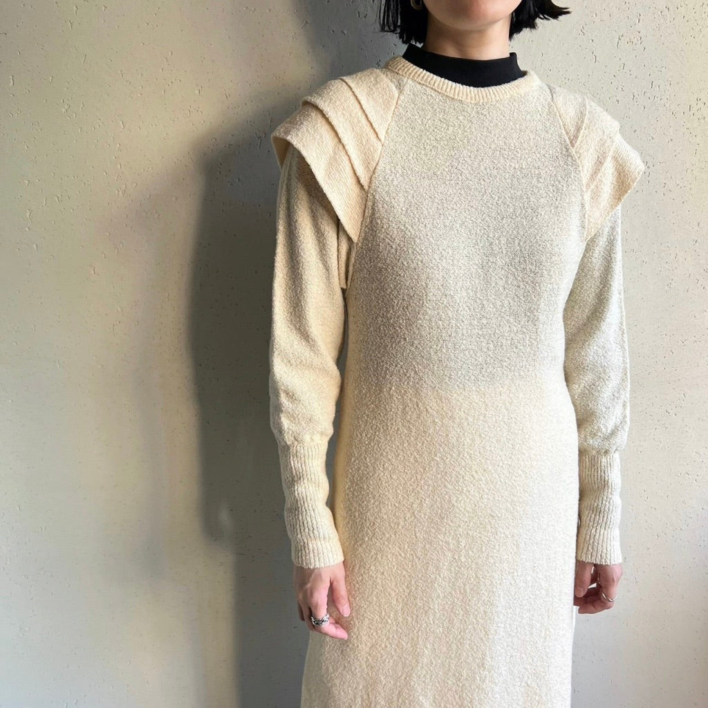 80s " Oscar de la Renta " Knit Dress