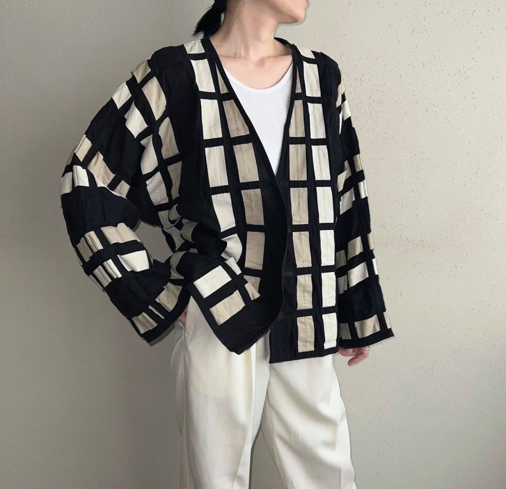 80s Woven Pattern Jacket
