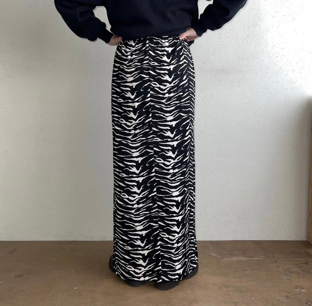 90s Pattern Skirt Made in USA