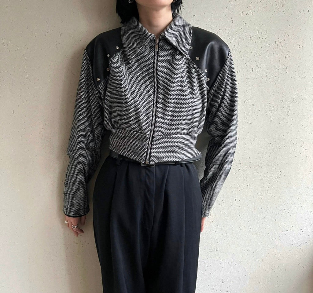 90s Zipped Top Made in Italy