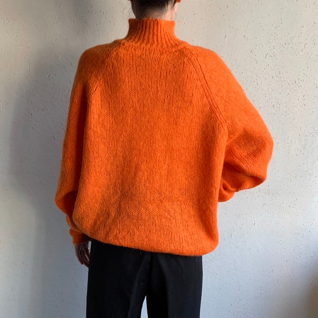 90s High Neck Mohair Knit