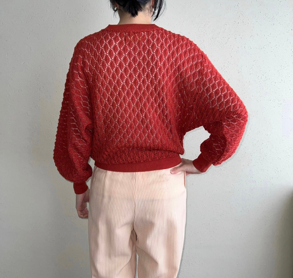 70s Acrylic Knit Made in USA