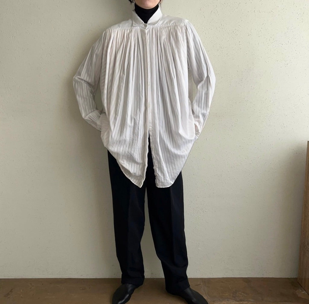 90s Pleated Blouse Made in Italy
