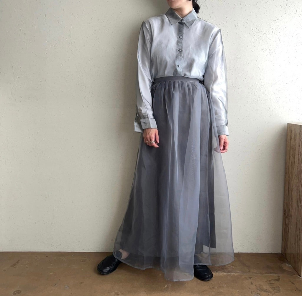 90s Sheer Design Skirt
