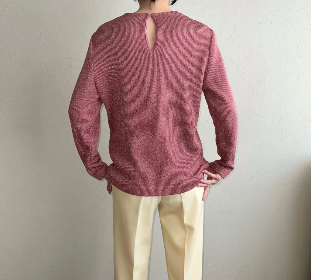 80s Ribbed Top