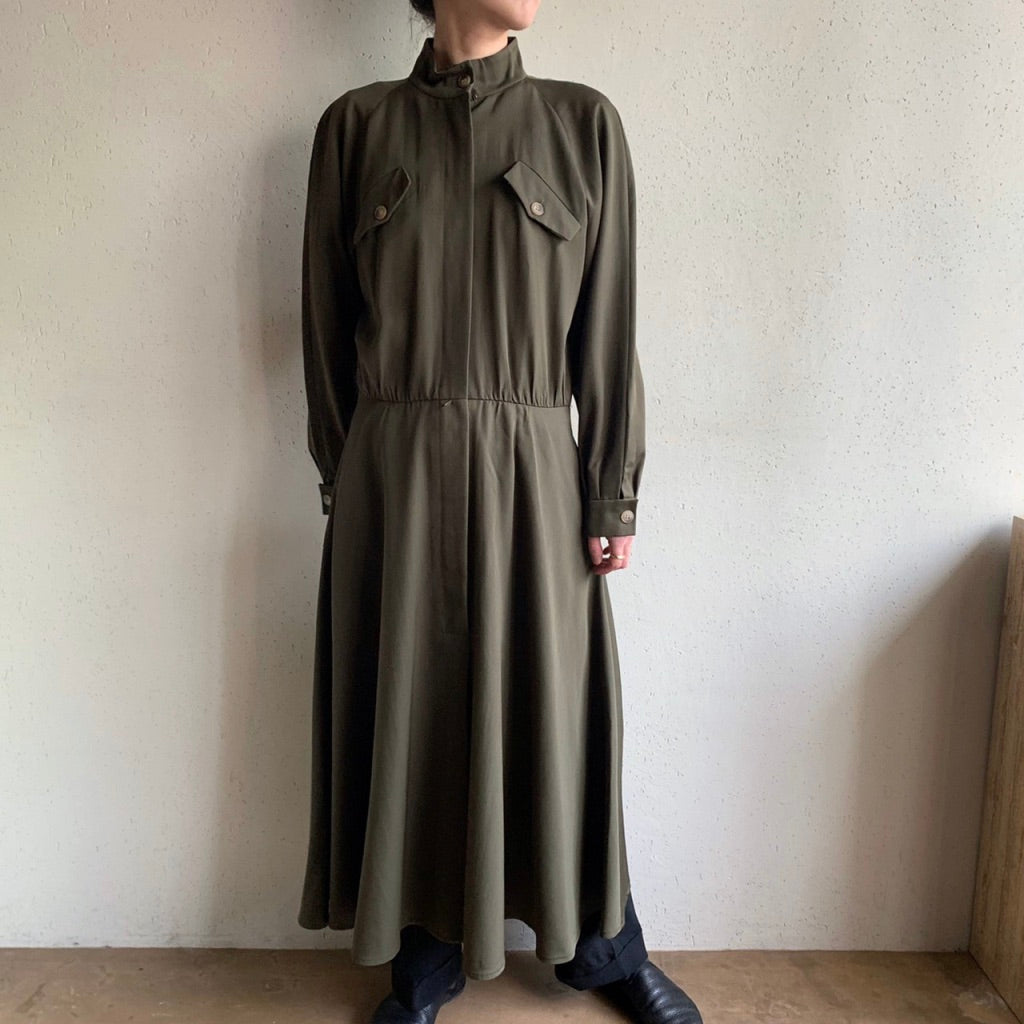 80s Wool Dress