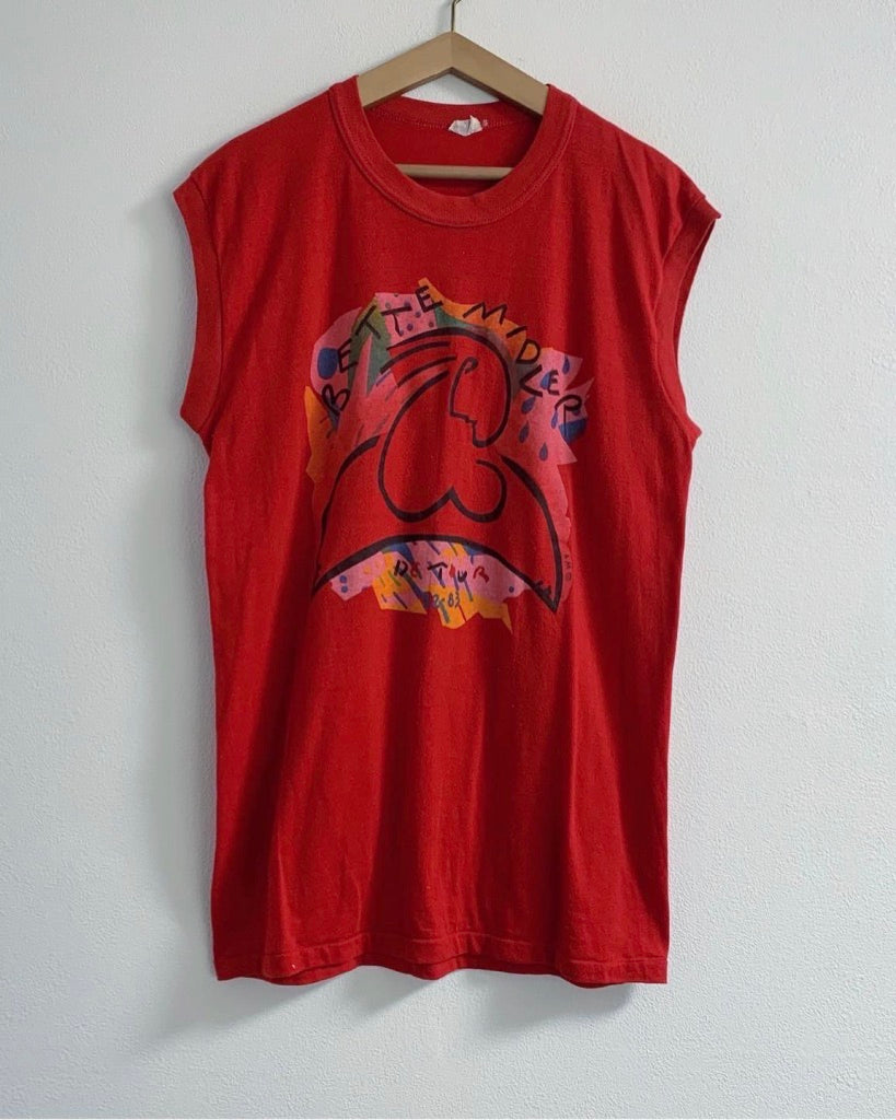 1982 "Bette Midler" T-shirt Made in USA