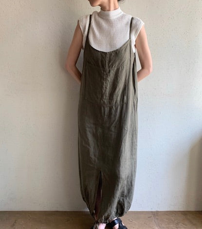 90s Linen Dress Made in Italy