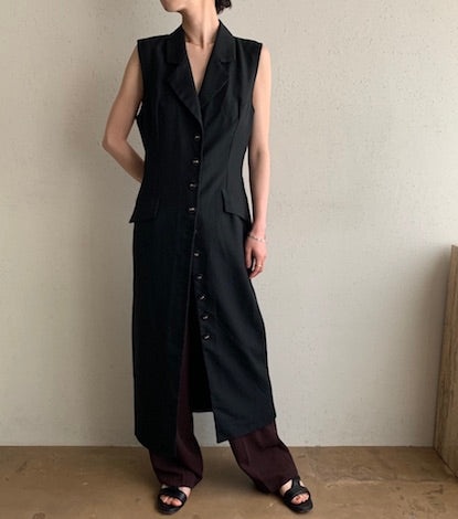 90s Sleeveless Dress Made in Italy