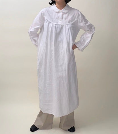 80s White Dress Made in Italy