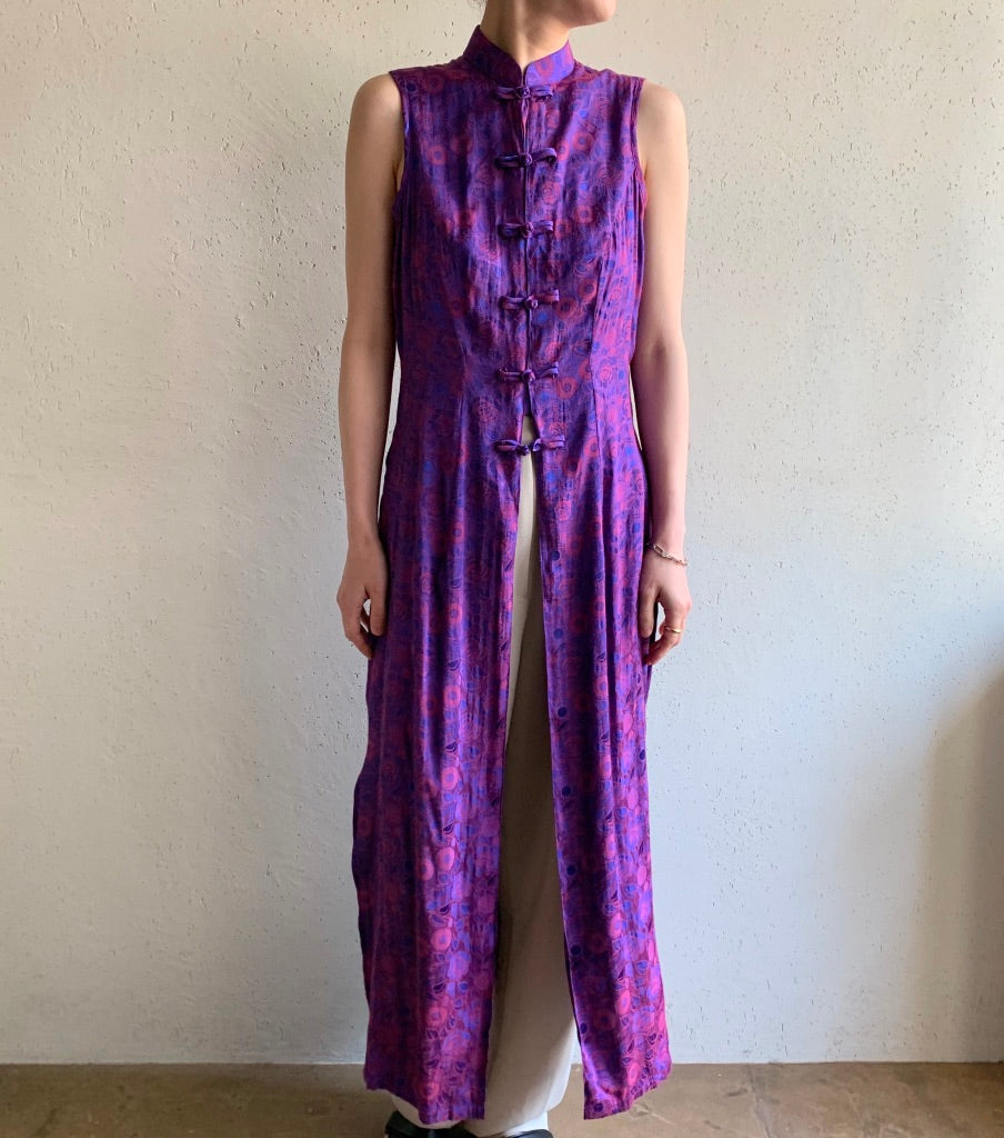 80s Asian Design Dress