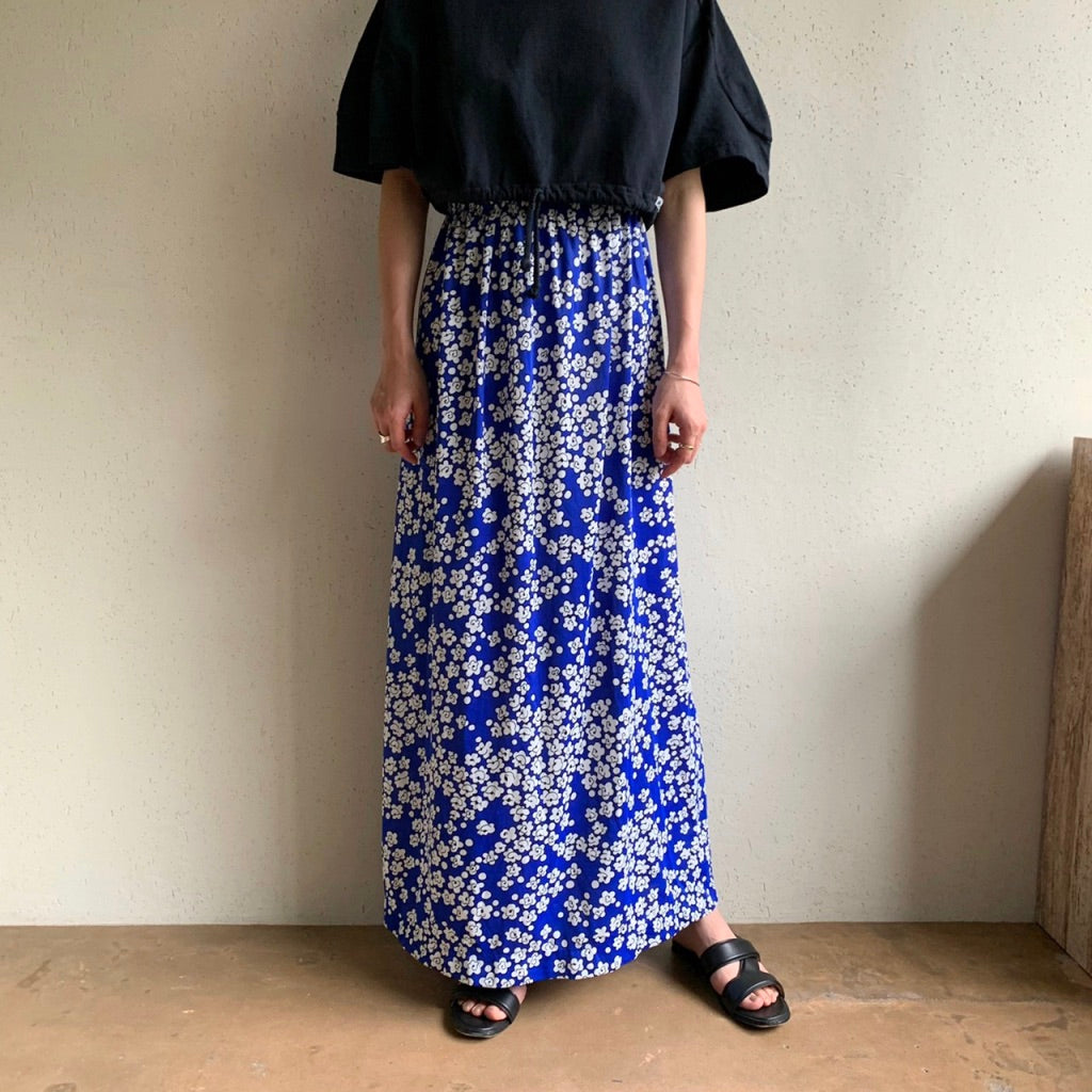 80s Print Skirt Made in USA