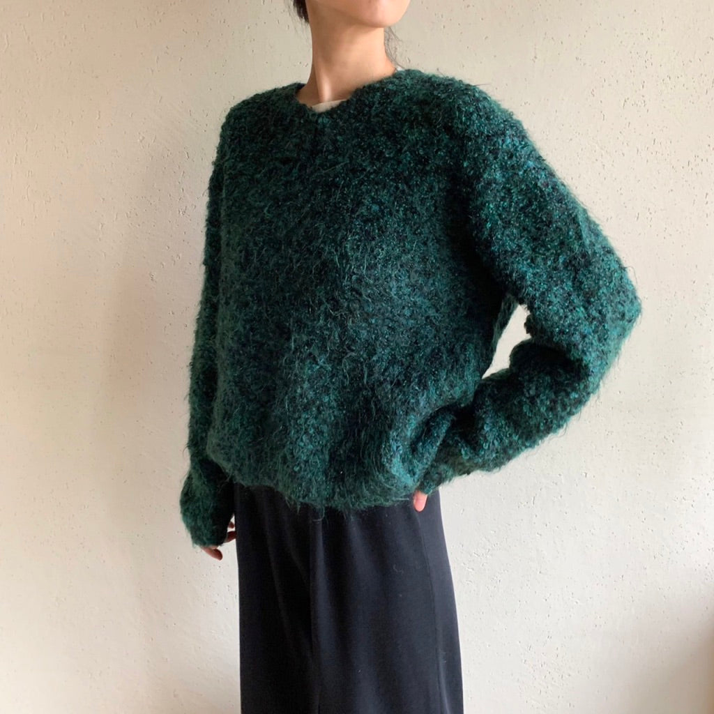90s "northern isles" Mohair Knit