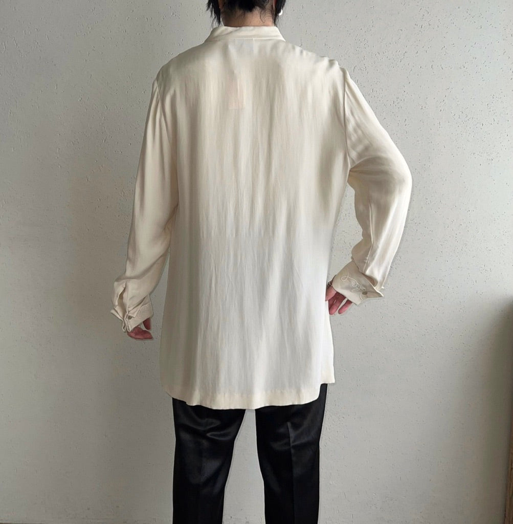 90s Design Silk Blouse