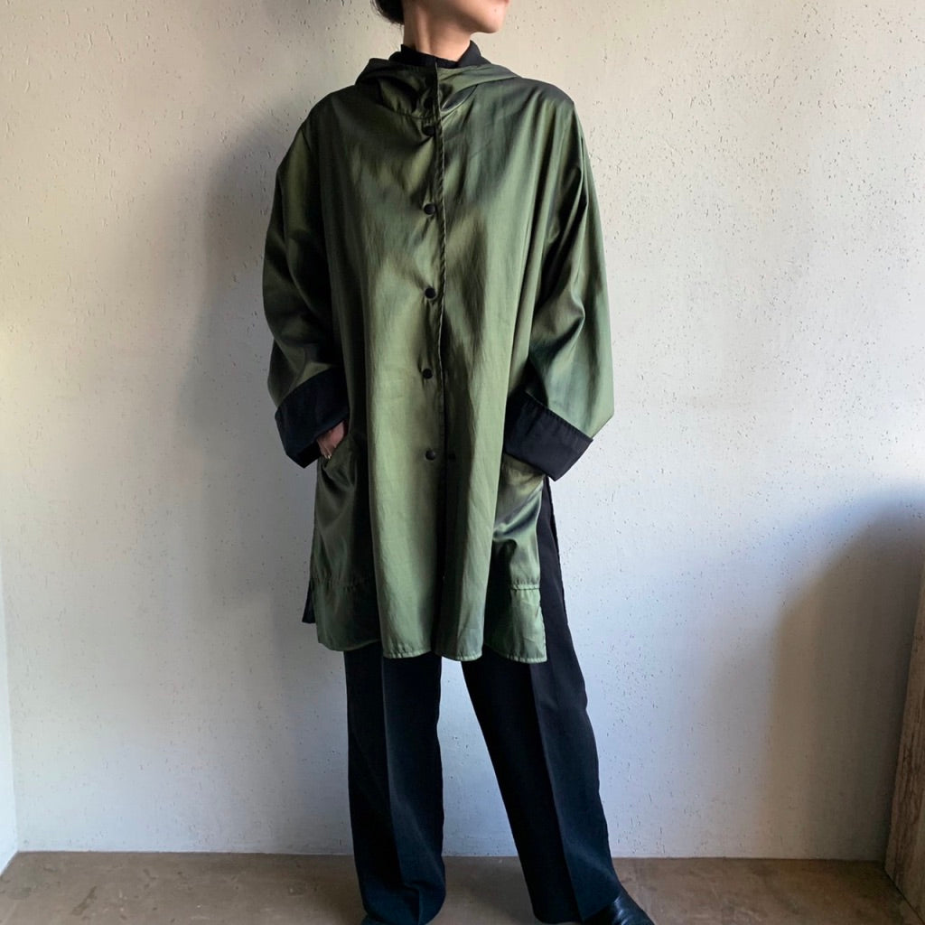 90s Reversible Hooded Light Jacket