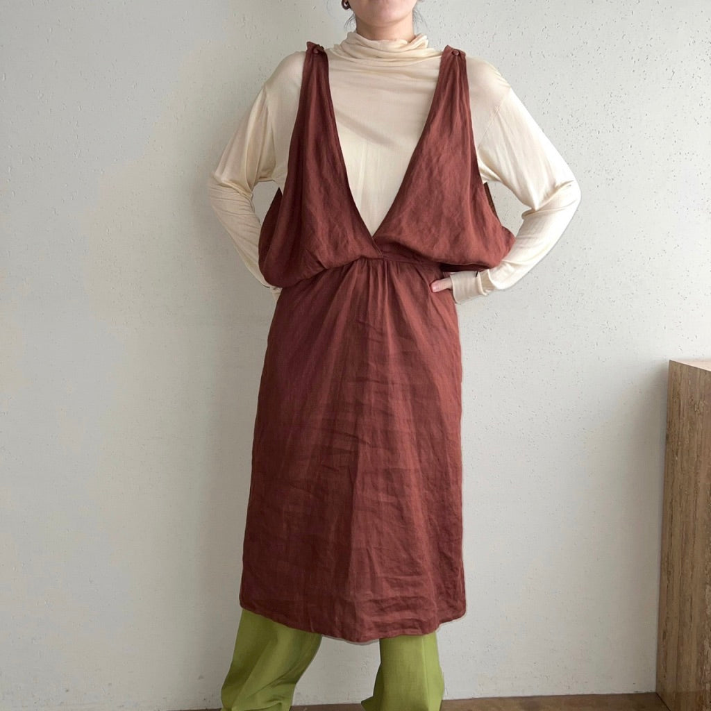 90s EURO Linen Dress
