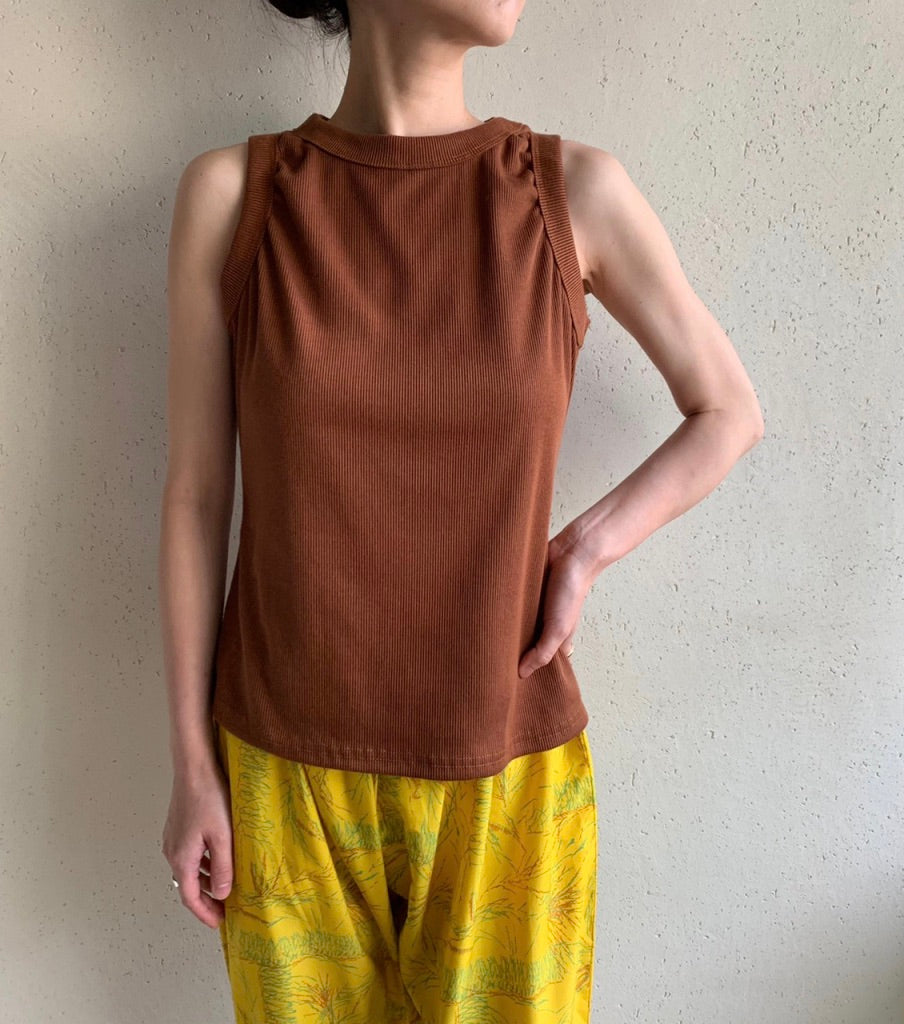 90s Sleeveless Ribbed Top