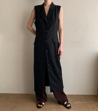 90s Sleeveless Dress Made in Italy